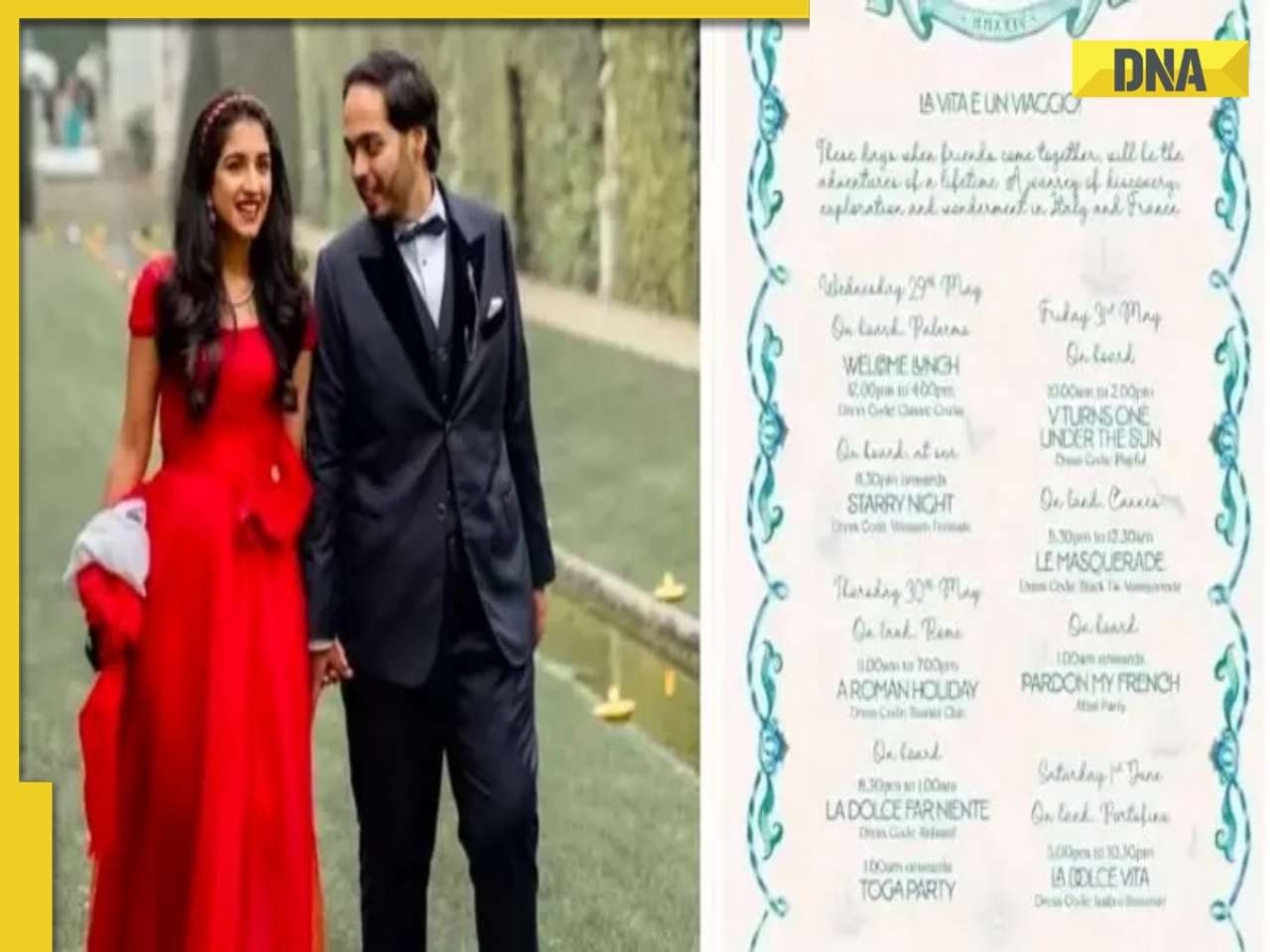 Mukesh Ambani and Nita Ambani to host Anant-Radhika's 2nd pre-wedding celebration on cruise, itinerary REVEALED 
