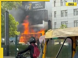 Delhi: Massive fire breaks out at Children's Eye Hospital, fire tenders rushed to spot