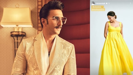 Ranveer Singh calls Deepika Padukone 'Sunshine'