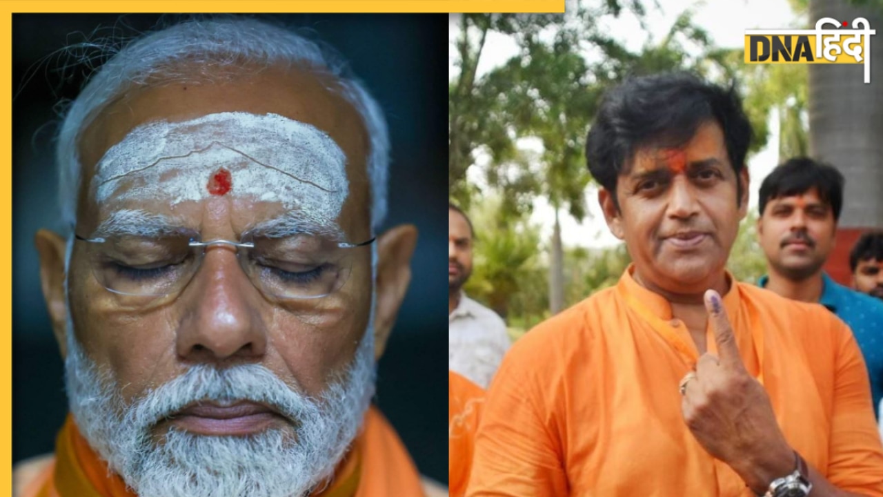 Gorakhpur में वोट देकर निकले Ravi Kishan ने पीएम मोदी को लेकर ये क्या कह दिया? वीडियो हुआ Viral 